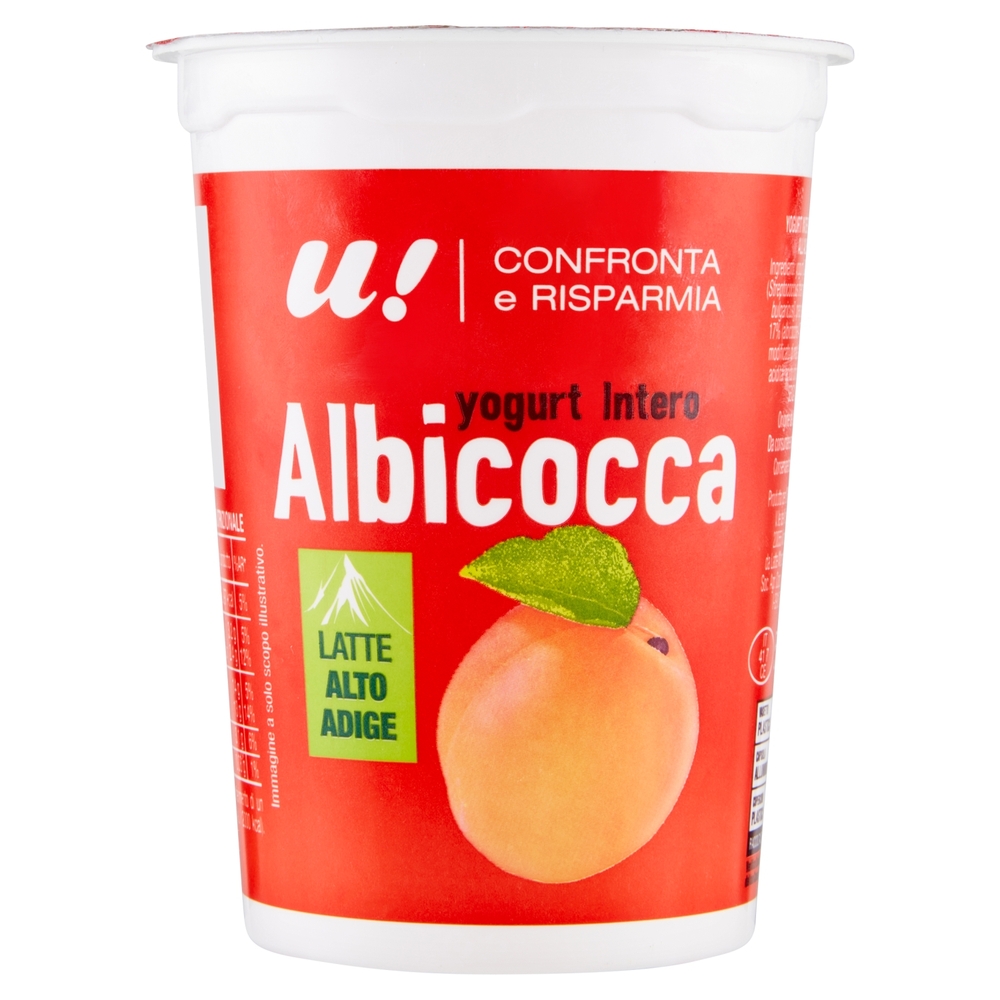 Yogurt Intero all'Albicocca, 500 g